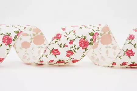 Rose Print Ribbon - Rose Print Ribbon